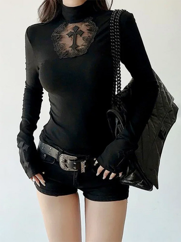 Black Gothic Cross Hollow