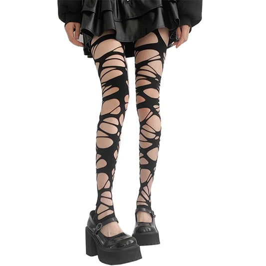 Gothic Veined Tights