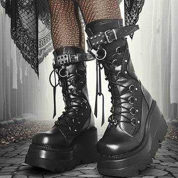 Gothic Platform Boots
