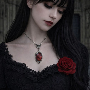 Gothic Vampire Necklace Vintage